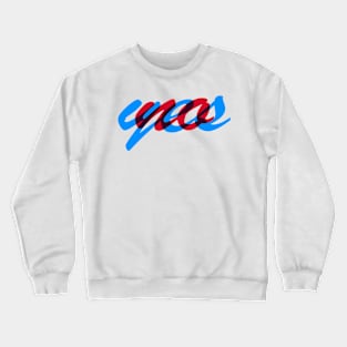 Yes-No Crewneck Sweatshirt